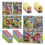 20 Livrinhos Infantil Colorir Unicornio 20