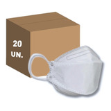 20 Máscara Proteção Hospitalar F N95 Pff2 Descartavel Tripla