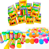 20 Massinha De Modelar 20 Bolha Sabão 20 Geleca Slime