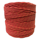 20 Metros Cordelete 5mm Vermelho K2 Prussik Semi estática