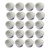 20 Molheira Ramekin Porcelana 90 Ml