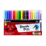 20 Newpen Pincel Brush Pen Aquarela