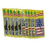 20 Odorizador Automotivo Little Trees Aroma Usa Black Ice