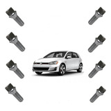 20 Parafusos Cromados Volkswagen Polo Fox Golf Jetta Audi