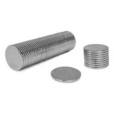 20 Peças Ímã Neodímio 12x1mm Super Forte 12mm X 1mm Redondo