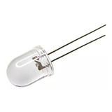 20 Peças Led 10mm Alto Brilho Branco 13000 18000mcd