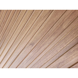 20 Placa Painel Ripado Em Pvc Tom Madeira 50x50cm 5 Metros