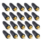 20 Plug Conector Engate Rapido Macho 13mm Cabo De Solda