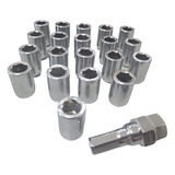 20 Porcas Lob Allen Roda Esportiva Gm Ford toyota Honda