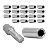 20 Porcas Lob Allen Roda Esportiva Gm Ford toyota