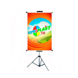 20 Porta Banner 1 8mt C Garras Pedestal Tripé Suporte