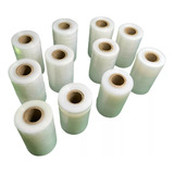 20 Rolos Filme Stretch 10 Cm Embala Tudo 150 Metros