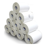 20 Rolos Opcao Etiquetas Térmica 10x7 Cm 100x70 Mm Cor Branca