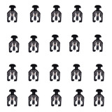 20 Unidades Pino Preto Do Trilho Superior Porta Sanfonada