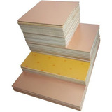 20 X Placa Fenolite Face Simples 10 X 10cm Circuito Impresso