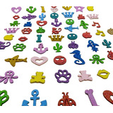 200 Adesivos Pet Piercings Eva Glitter Petshop Cães E Gatos