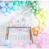 200 Balões Arco Candy Colors Tam