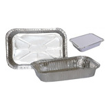 200 Bandeja De Alumínio Marmitex B120 500ml - Mello (2cxs)