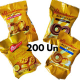 200 Biscoitos Amanteigados Bauducco Sache 11,g