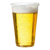 200 Copo Plástico Pp Descartável Transparente 500ml Cerveja
