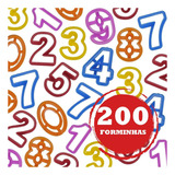 200 Cortador Numero Forminha De Massinha