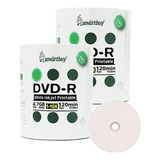 200 Dvd-r Printable Smartbuy 4.7gb 120