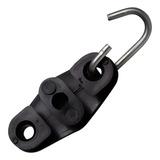 200 Esticador Rede Utp Fe Cabo Fibra Drop Preto Fig 8