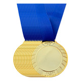 200 Medalhas Decoradas Centro Liso 5cm