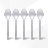 200 Mini Colher Cristal P/ Mini Brigadeiro Full