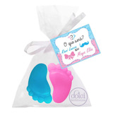 200 Mini Pezinhos Sabonete (100 Pares) Lembrancinha Perfumad