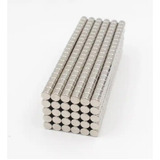 200 Pçs Super Imã Neodímio 3x2mm N35 Potente Suporta 180g