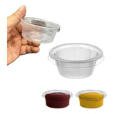 200 Potes Para Molho 70ml Molheira Delivery, Ketchup