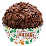 200 Unidades - Forminha Para Doce - Número 5 - Festa Safari