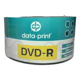 200 Unidades Dvd-r Data Print Com