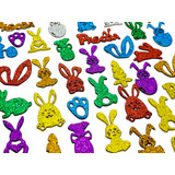 200 Adesivos Pet Coleção Páscoa Aplique Lacinho Eva Petshop