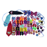 200 Adesivos Pet Piercings Lacinho Eva Glitter Cachorr Banho