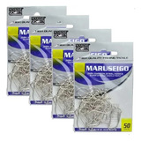 200 Anzóis Marine Sports Maruseigo Nickel 06 08 10 E 12