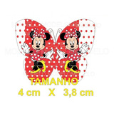 200 Borboletas Minnie Papel Arroz Para Bolos Cupcakes