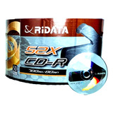 200 Cd r Ridata Logo 700mb 80minutos 52x Original