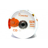 200 Cd r Smartbuy Logo 700 Mb 80 Minutos 52x Original