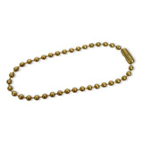 200 Corrente De Bolinha Ferro Canoa 7cm Chaveiro Confecção