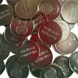 200 Fichas Para Maquina Vending Machine Bolinha Pula Catraca