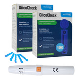 200 Lanceta Glicose Agulha Glicemia 1 Caneta Lancetadora