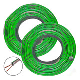 200 M Cabo Paralelo Cobre Alto Falante Technoise Crk 2x1 5mm