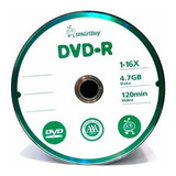 200 Mídia Virgem Dvd Smartbuy Logo 4 7gb 120min Dvd r