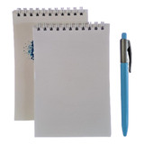 200 Mini Cadernetas Personalizada Bloco Tipo Agenda 10x15 Cm