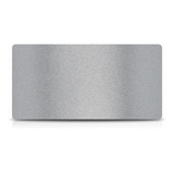 200 Placas De Aço Inox Escovado Medidas Personalizadas