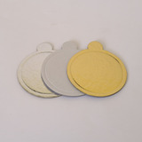 200 Porta Doces Base Para Doce Mini Bolo Redondo 8cm Branco