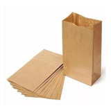 200 Sacos De Papel Kraft 38x30x18 Delivery Sushi Hambúrguer
