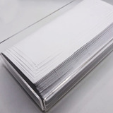 200 Toalhas Lavabo 20x20 Banheiro Papel Quadruplas Clássica